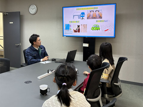 小学生の会社見学