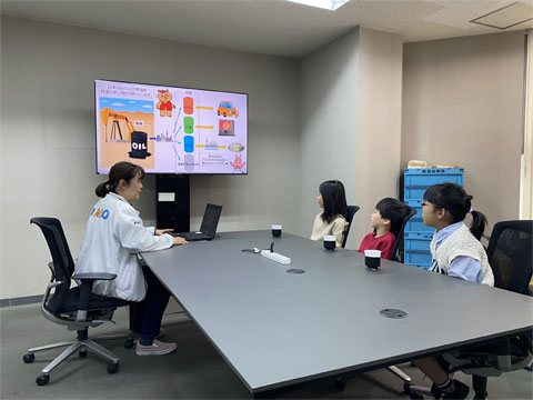 小学生の会社見学