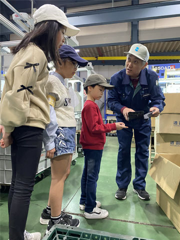 小学生の会社見学